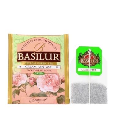 Tea green basilur cream fantasy 25 packages - Buy Online on GoSupps.com