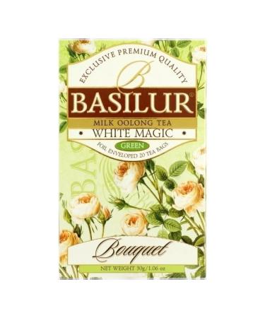 Green Basilur tea white magic 25 packages - Buy Online on GoSupps.com