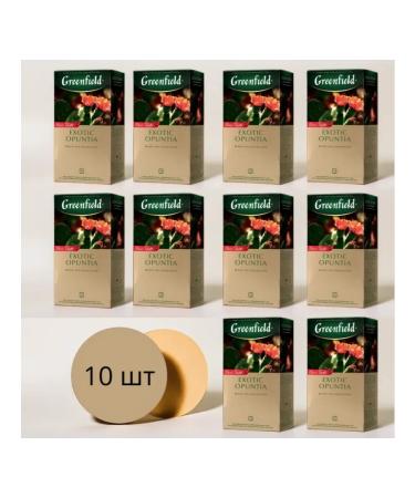 Tea Black Greenfield Exotic Opuntia 25 bags 10 pieces