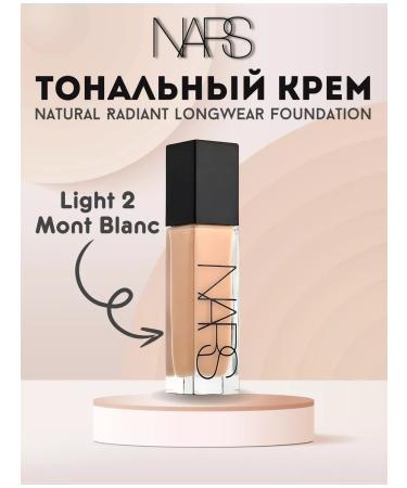 NARS Tonal cream Natural Radiant Longwear Mont Blanc Light 2