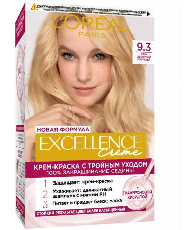 L'OREAL PARIS Persistent Hair Cream Excellence 9.3