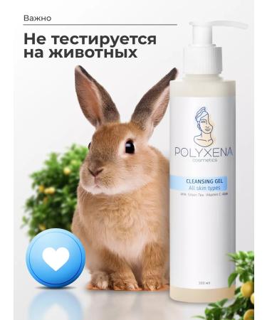 Polyxena Washing gel with AHA acids and vitamin C - Buy Online on GoSupps.com