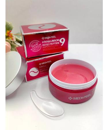 Luxury cosmetics Medi Peel patches with peptides and Bulgarian rose Hyaluron - Buy Online on GoSupps.com