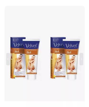 Velvet 5B1 depilation cream for all skin types 100 ml 2pcs - Buy Online on GoSupps.com