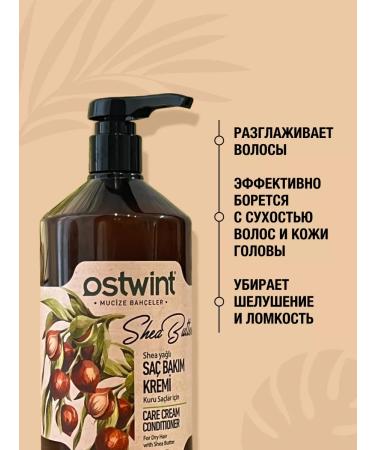 Ostwint Professional Hair balms Professional 1000 ml moisturizing - Buy Online on GoSupps.com