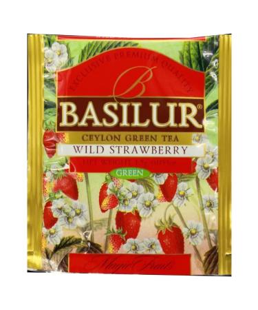 Green Basilur Tea Forest Strawberry 2 pcs 25 pack - Buy Online on GoSupps.com