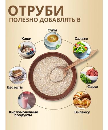 Chuvash bread Rye bran 1 kg for weight loss - Buy Online on GoSupps.com