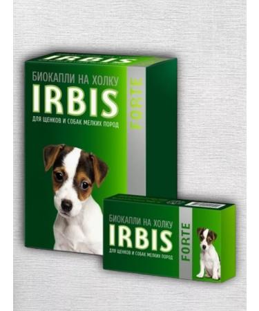IRBIS FORTE Drops from ticks and fleas for dogs of small breeds and puppies - Buy Online on GoSupps.com