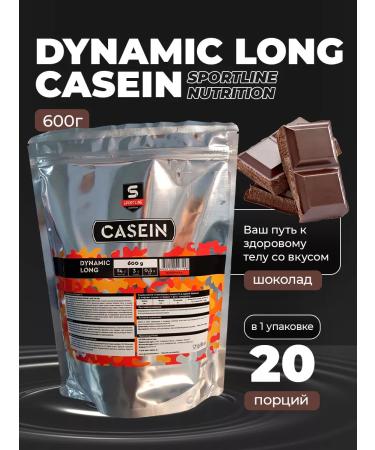 SportLine Nutrition Casein Dynamic Long Casein 600 g protein chocolate