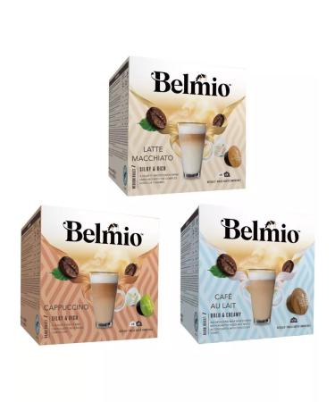 Belmio Set of coffee in capsules collection coffee with milk ''