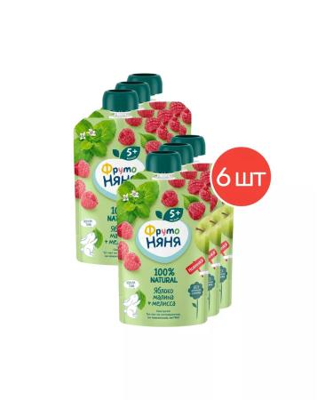 Frutonyanya Apple-Malina-Melissa 90g 6 pcs