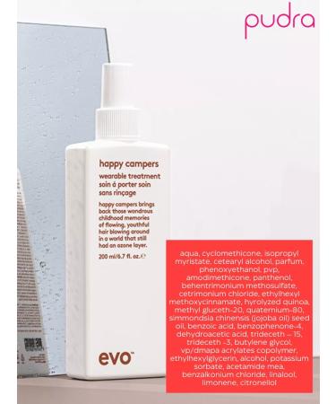 EVO Labs Evo Happy Campers Hair Cream Moisturizer 200 ml - Buy Online on GoSupps.com