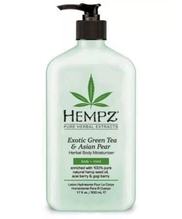 HEMPZ Milk green tea and pear 500 ml