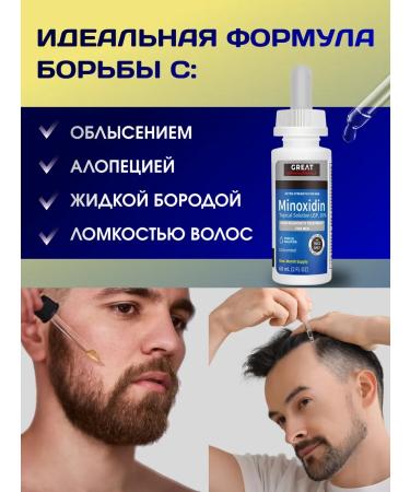 Great Solutions Lotion 16% for hair growth and beard - Buy Online on GoSupps.com