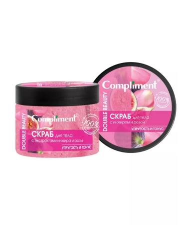 Compliment Body scrub with fig extracts and roses elasticity and tone - Buy Online on GoSupps.com