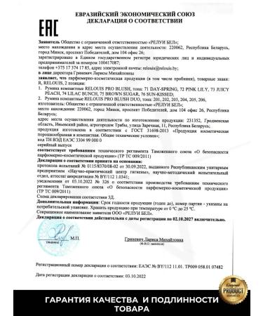 RELOUIS Face blush dry compact Pro Blus tone 73 - Buy Online on GoSupps.com