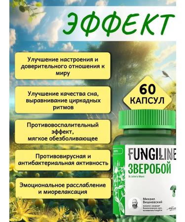 Fungiline St. John's wort 60 capsules Phytoline - Buy Online on GoSupps.com