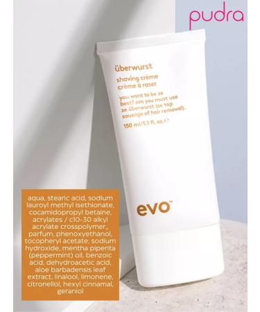 EVO Labs Evo uberwurst shaving against irritation 150 ml - Buy Online on GoSupps.com