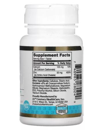 21st Century ZINC zinc iherb - Buy Online on GoSupps.com