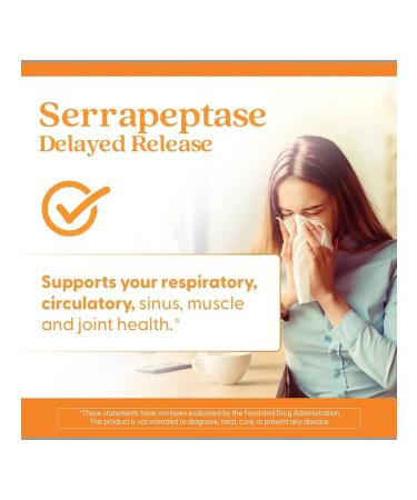 Doctor's Best Serrapeptase Serrapeptase - Buy Online on GoSupps.com