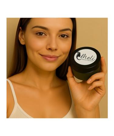 MeLi Natural Spirulina face mask - result from 1 application