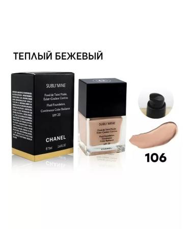Foundation creams CHANEL Tonal Cream tone 106