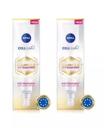 NIVEA Skin cream around the eyes against dark circles 2 pcs