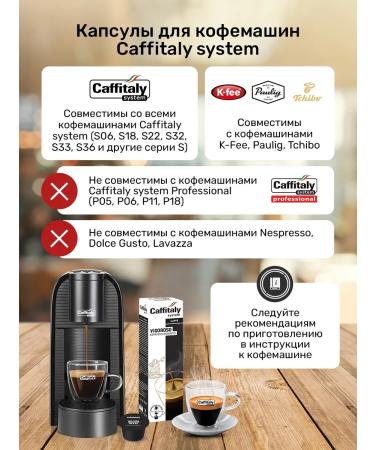 CAFFITALY Vigoroso coffee capsules for coffee machine 40 pcs - Buy Online on GoSupps.com