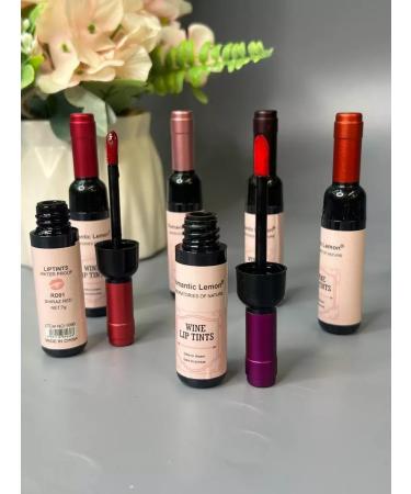 Wine Lip Tints Brill - Tint for the lips 6pcs - Buy Online on GoSupps.com