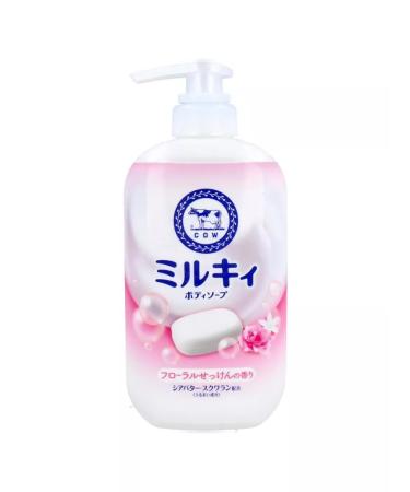 Cow Brand Shower gel for the entire Milky Body family Flowers Fruits 500 ml - Buy Online on GoSupps.com