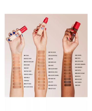 rimmel Tonal cream Lasting Finish 35H tone 100 Ivory 30 ml - Buy Online on GoSupps.com