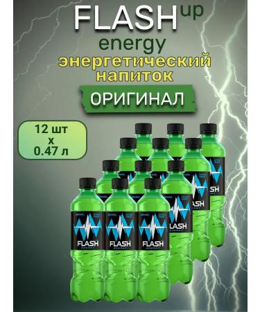 Flash Up Energy Energetic flash drink 12 pcs x 0.47 l