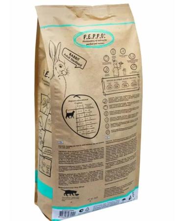 Dry food for sterilized cats Peppo rabbit 1.5 kg - Buy Online on GoSupps.com