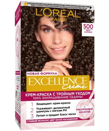 L'OREAL PARIS Excellence-hair cream 5.00 light brown