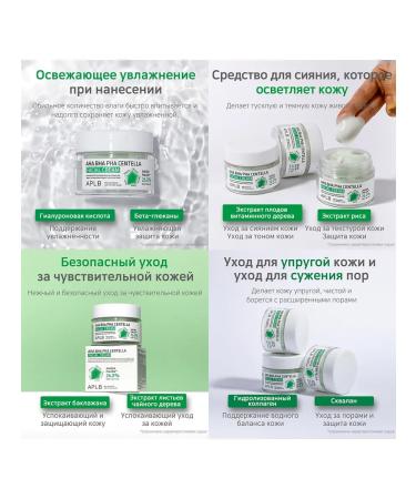 APLB Facial cream with centella and aha bha pha acids - Buy Online on GoSupps.com