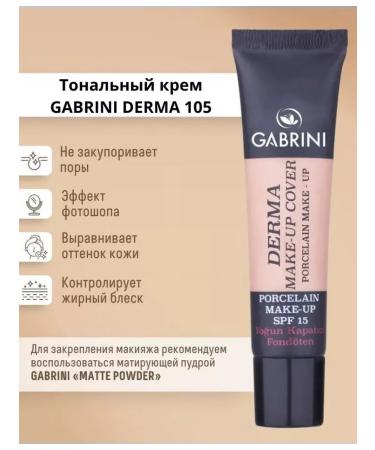 GABRINI Tonal cream matting Dermma Make-up Cover 105