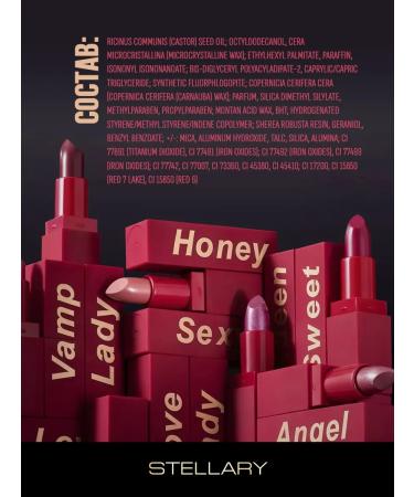 Stellary Lipstick for lips stable my lip symbol tone 01 lady - Buy Online on GoSupps.com