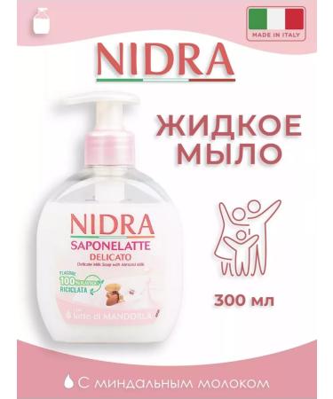 Nidra Liquid hand soap with almond milk 300 ml