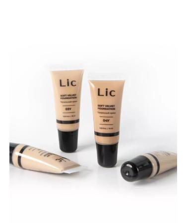 Lic Tonal cream Soft Velvet Foundation Mini tone 01Y 10 ml - Buy Online on GoSupps.com