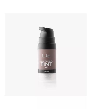 Lic Tint for eyebrows face multifunctional tone 02 Brown - Buy Online on GoSupps.com