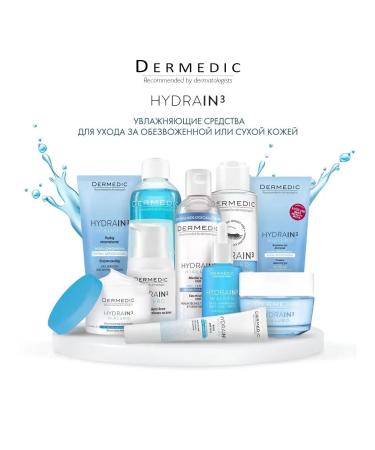DERMEDIC Micellar water Hydrain3 H2O 200 ml - Buy Online on GoSupps.com