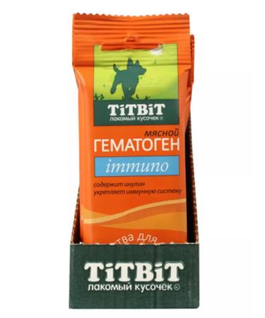 TiTBiT Dog treat for dogs Immuno 35 g (10pcs) - Buy Online on GoSupps.com