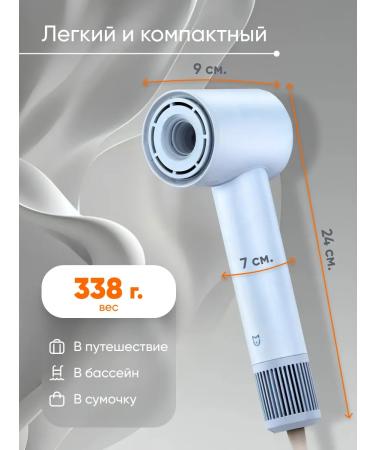 Xiaomi Hair hair dryer Mijia Hair Dryer H501 Professional - Buy Online on GoSupps.com