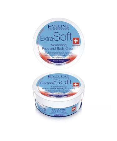 EVELINE EXTRA SOFT cream for face and body skin 200 ml