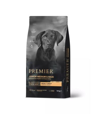 PREMIER Dry turkey food for juniors of medium and large rocks 10 kg