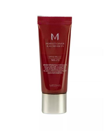 MISSHA BB face cream tone 23 Perfect Cover ex 20 ml - Buy Online on GoSupps.com