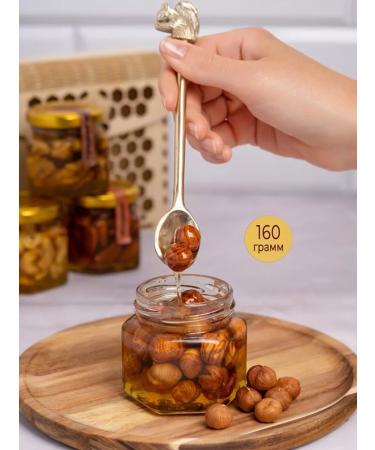 Bashpodarki Bashkir honey gift with nuts - Buy Online on GoSupps.com