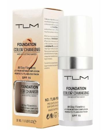 Foundation Tonal cream TLM SPF15 matting and toned tone - Buy Online on GoSupps.com