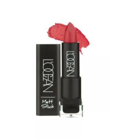 L'OCEAN Matte lipstick for the lips 01 Dorothy Red
