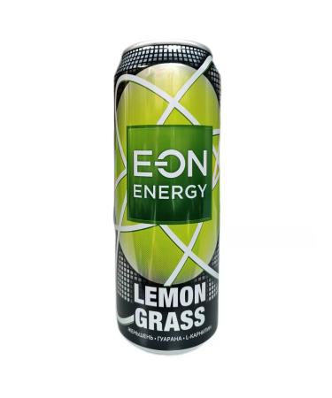 E-on Energy drink Lemongrass 8x450ml - Buy Online on GoSupps.com